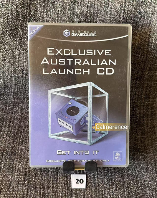 Exclusive Australian Launch CD - Nintendo Gamecube - Pal Version