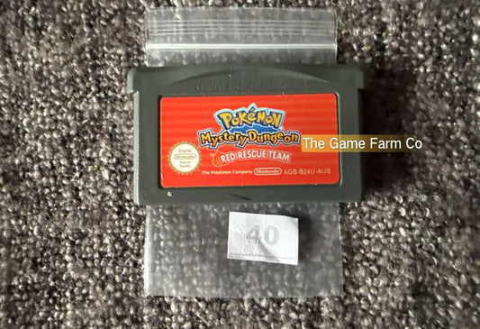Pokemon Mystery Dungeon Game -Nintendo Gameboy Advance Cart GBA - Pal Version