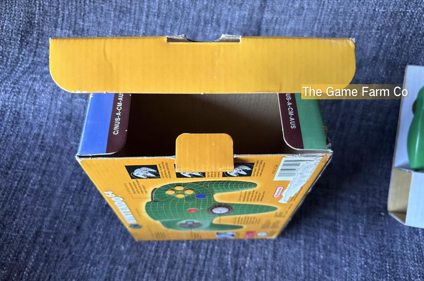 All Genuine boxed Green N64 controller (Nintendo)