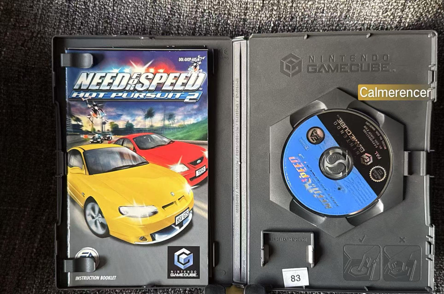 Need For Speed Hot Pursuit 2 Game - Nintendo Gamecube - Pal Version