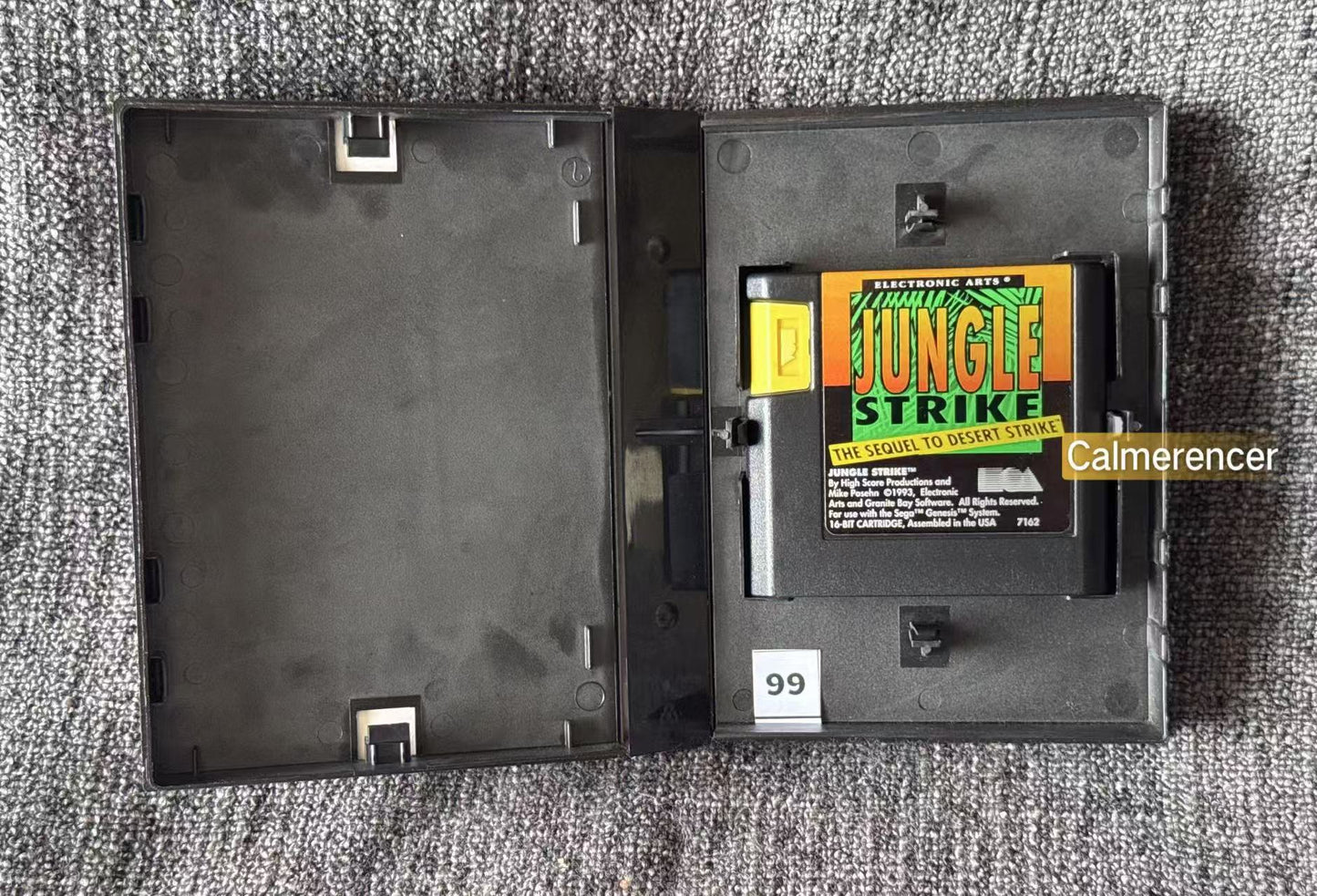 Jungle Strike The Sequel to Desert Strike Game - No manual Sega Mega Drive