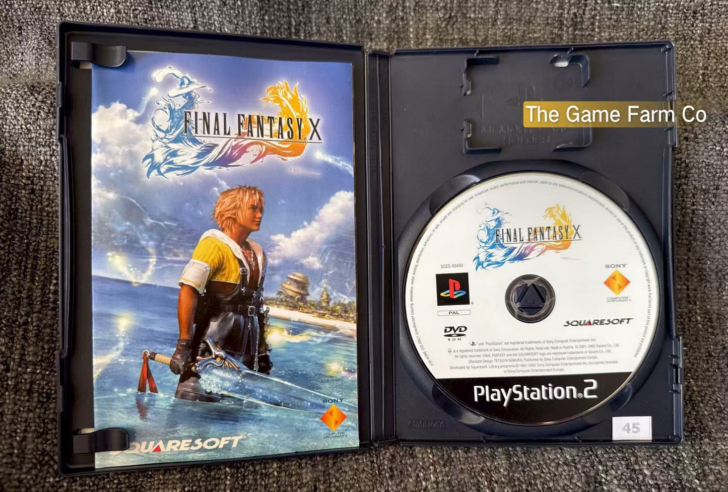 Final Fantasy X Game - Sony PlayStation 2 (PS2)
