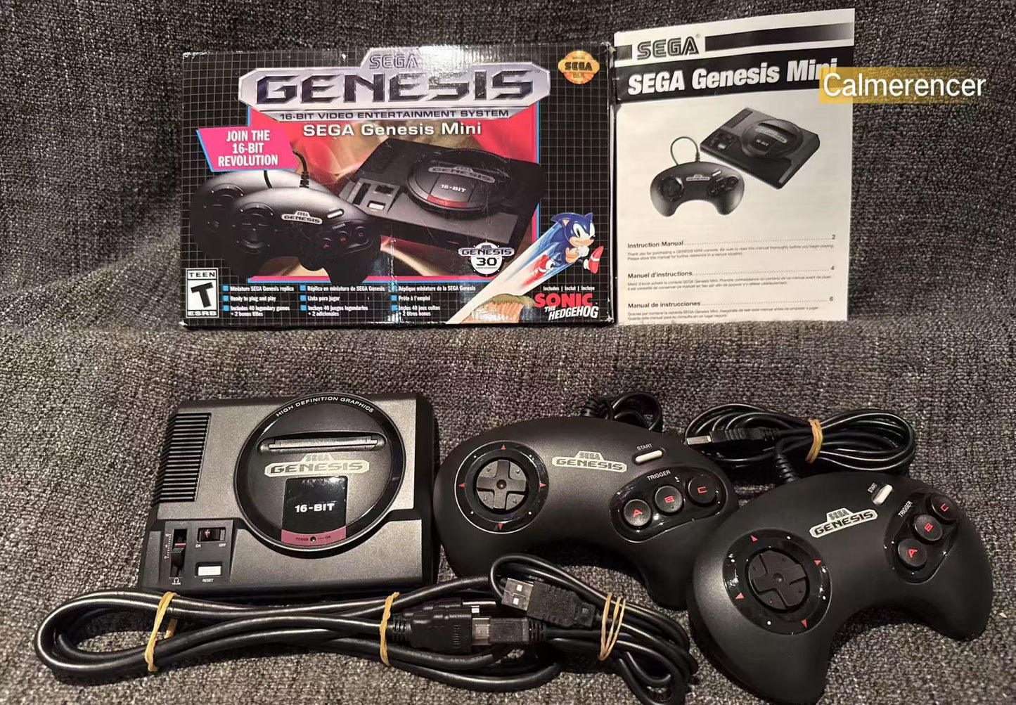 Sega Genesis Mini Console in excellent condition