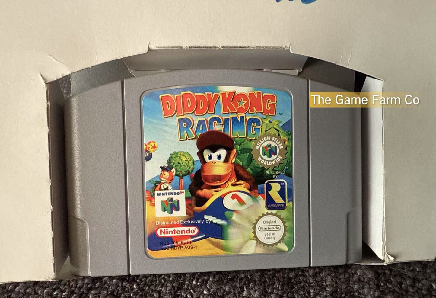 Diddy Kong Racing Game Boxed - Nintendo 64 / N64 - Pal Version