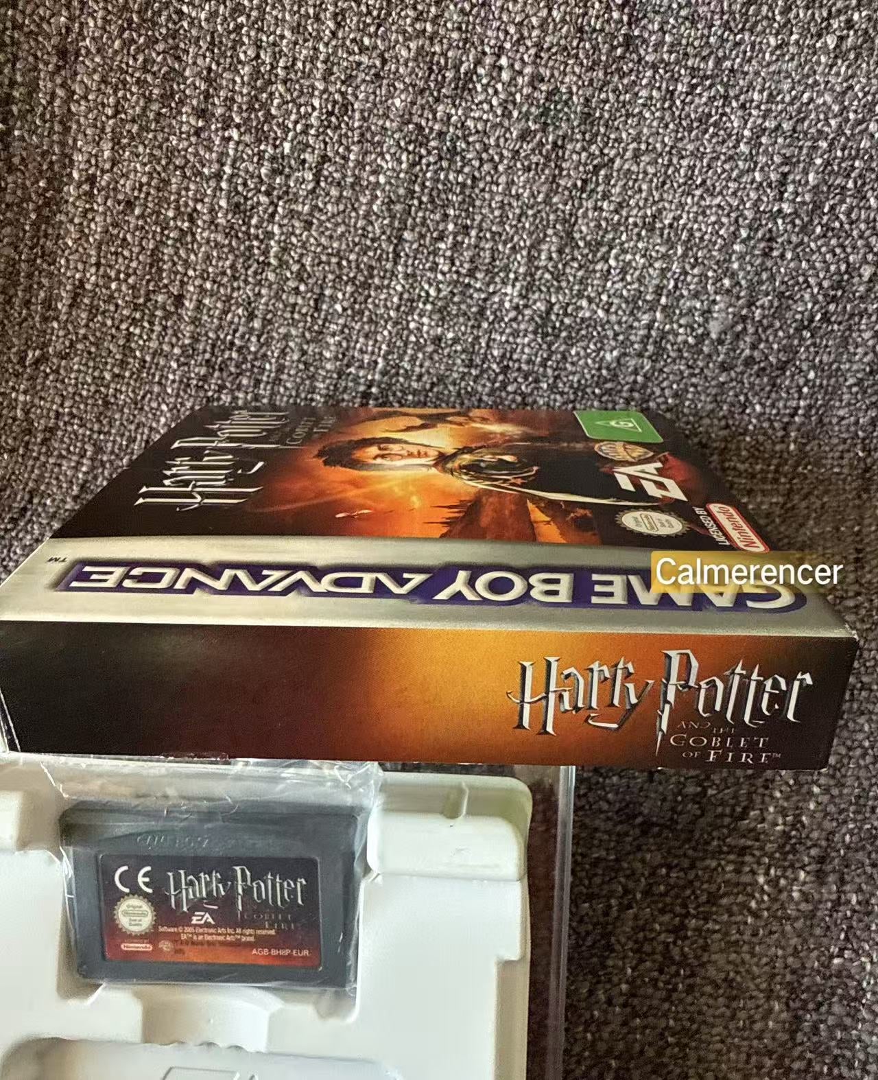 Harry Potter And The Goblet Of Fire Boxed Game -Nintendo Gameboy Advance GBA - Pal Version