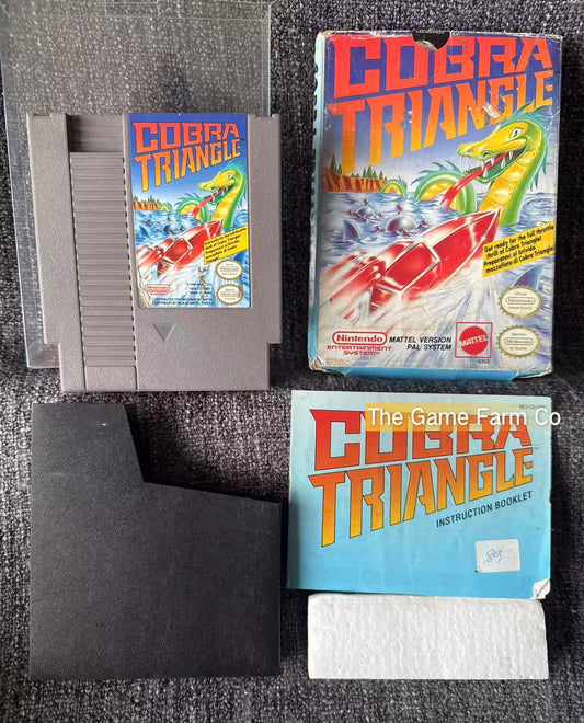 Cobra Triangle Boxed Game - Nes - Nintendo / Entertainment System - Pal Version