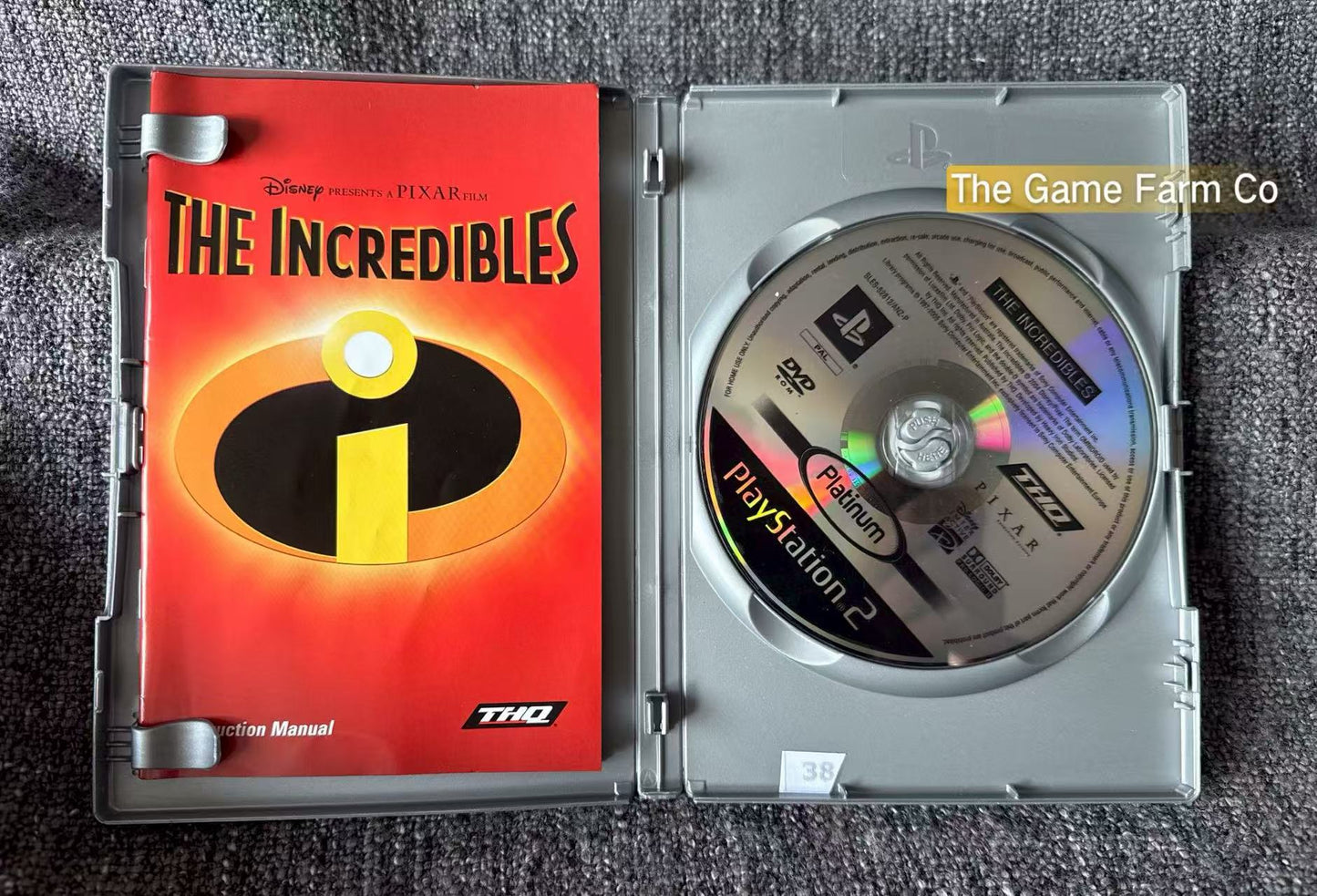 The Incredibles Game- Sony PlayStation 2 (PS2)