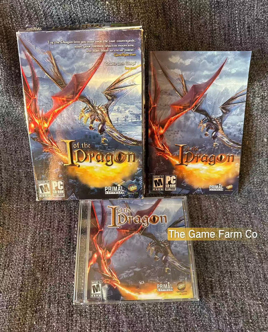 The I of the Dragon (PC) Complete in Box CIB Vintage Big Box Edition Authentic