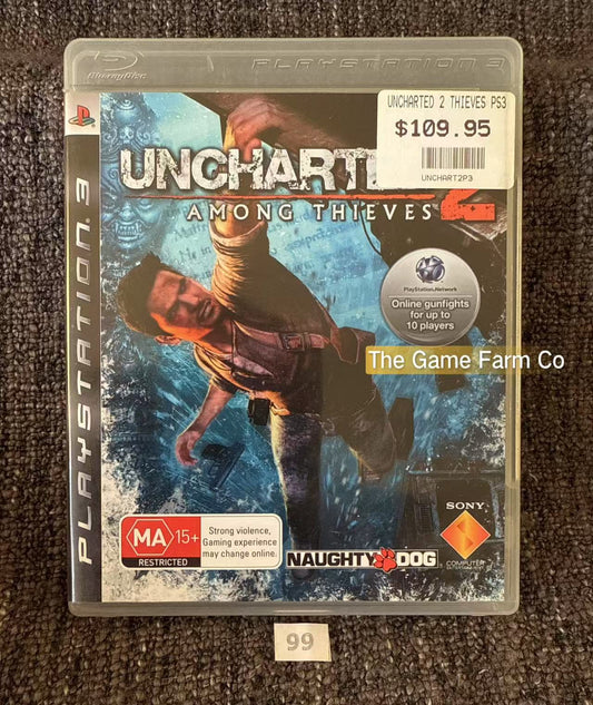 Uncharted 2 Among Thieves  Game - PS3 - Sony Playstation 3