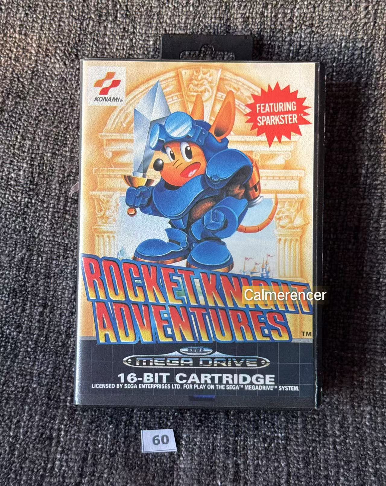Rocket Knight Adventures Excellent condition - Game - Sega Mega Drive