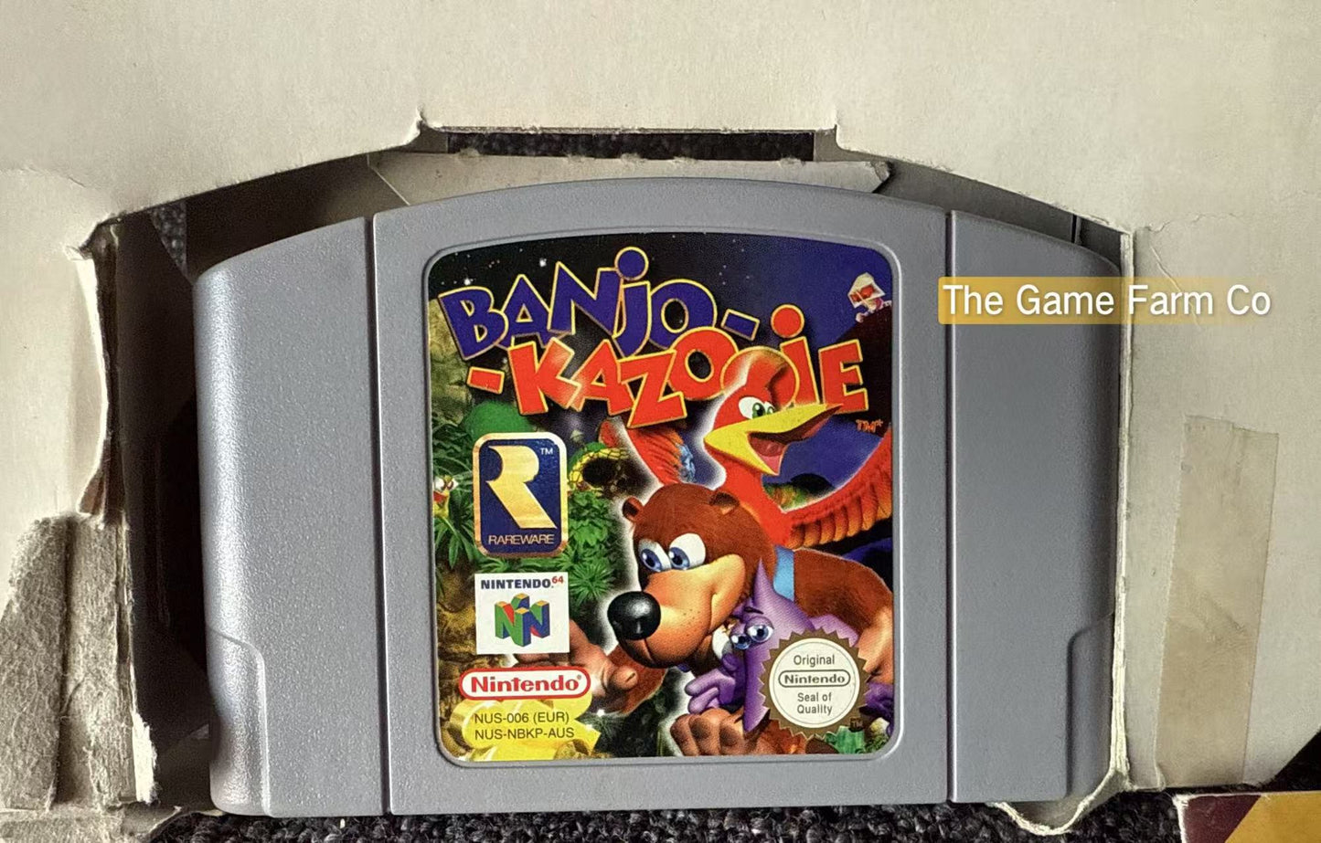 Banjo Kazooie Game Boxed - Nintendo 64 / N64 - Pal Version