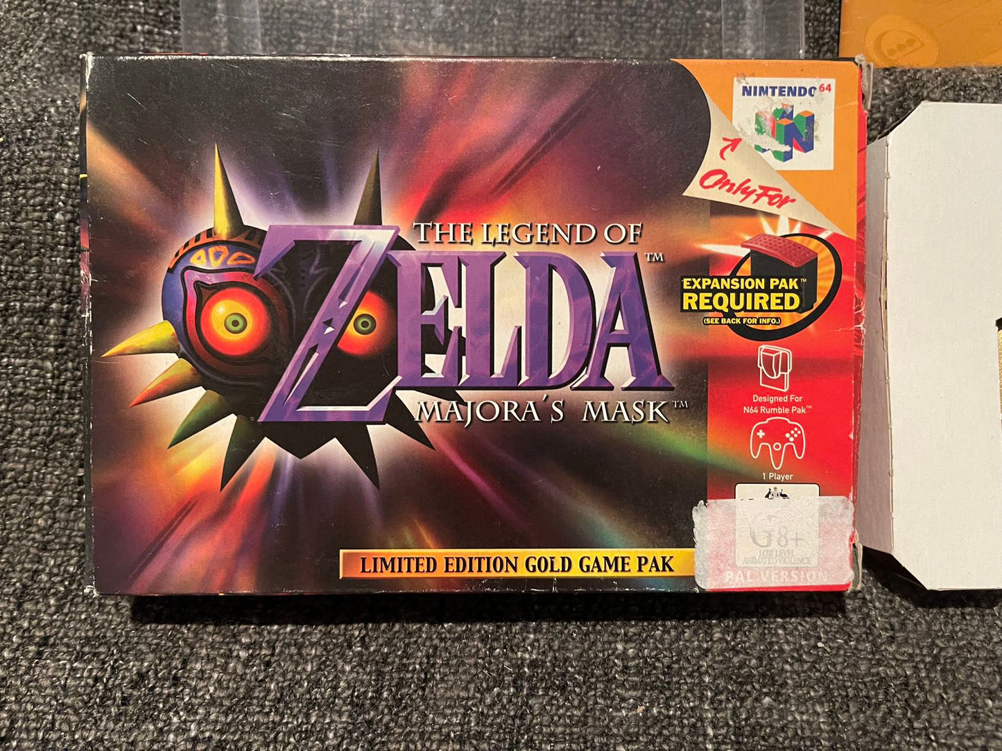 The Legend Of Zelda Majoras Mask Boxed - Nintendo 64 / N64 - Pal Version