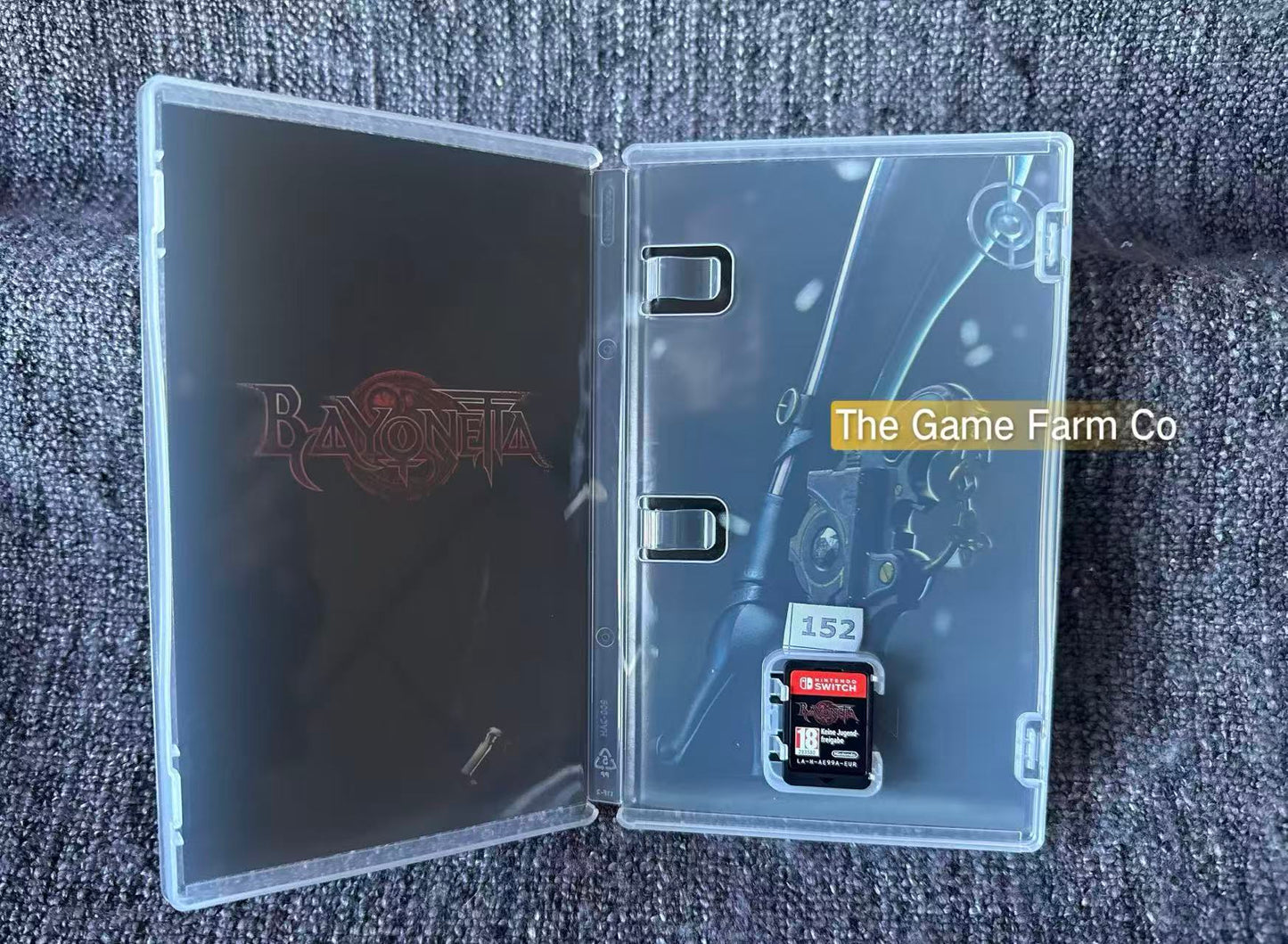Bayonetta (Nintendo Switch) Complete CIB Physical Cartridge PAL Version
