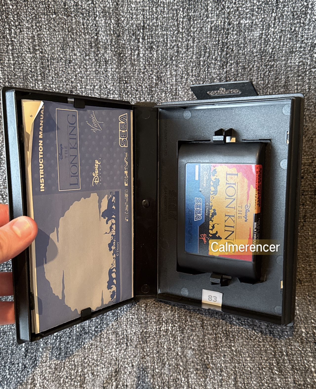 The Lion King Game - Sega Mega Drive