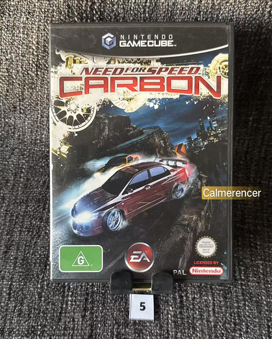 Need For Speed Carbon Game - Nintendo Gamecube - Pal Version