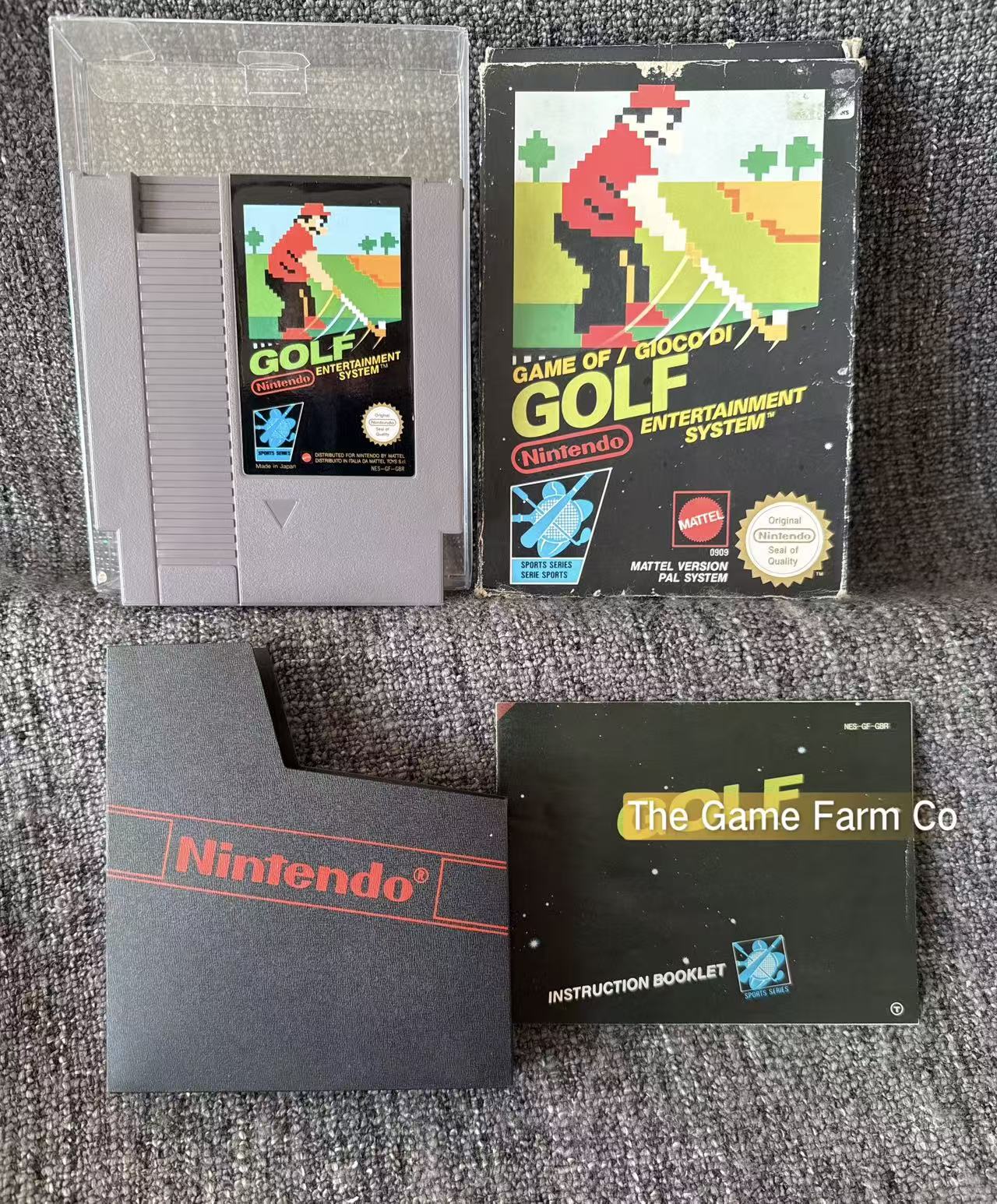 Golf Boxed Game - Nes - Nintendo / Entertainment System - Pal Version