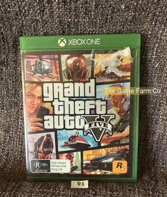 Grand Theft Auto 5 V  - GTA Xbox Series X Game - Microsoft Xbox One