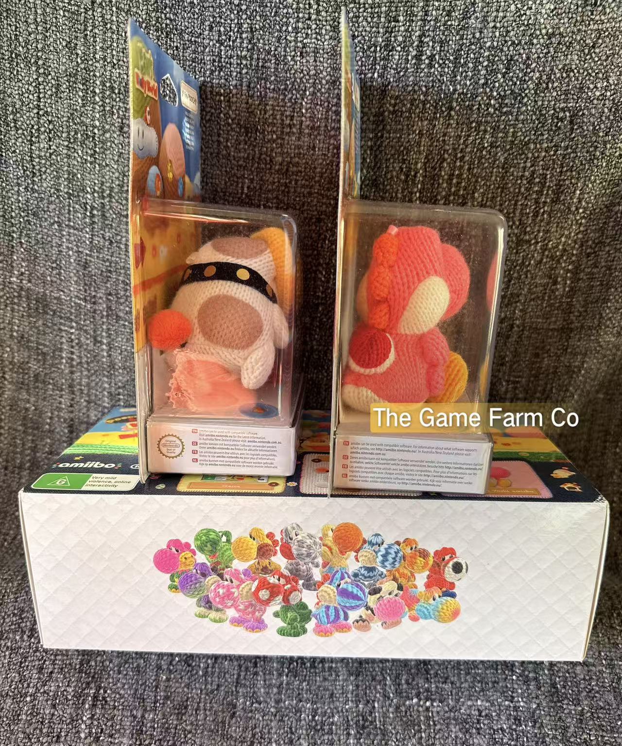 Poochy & Yoshi's Woolly World Nintendo 3DS Amiibo Bundle PAL Tested Complete Used