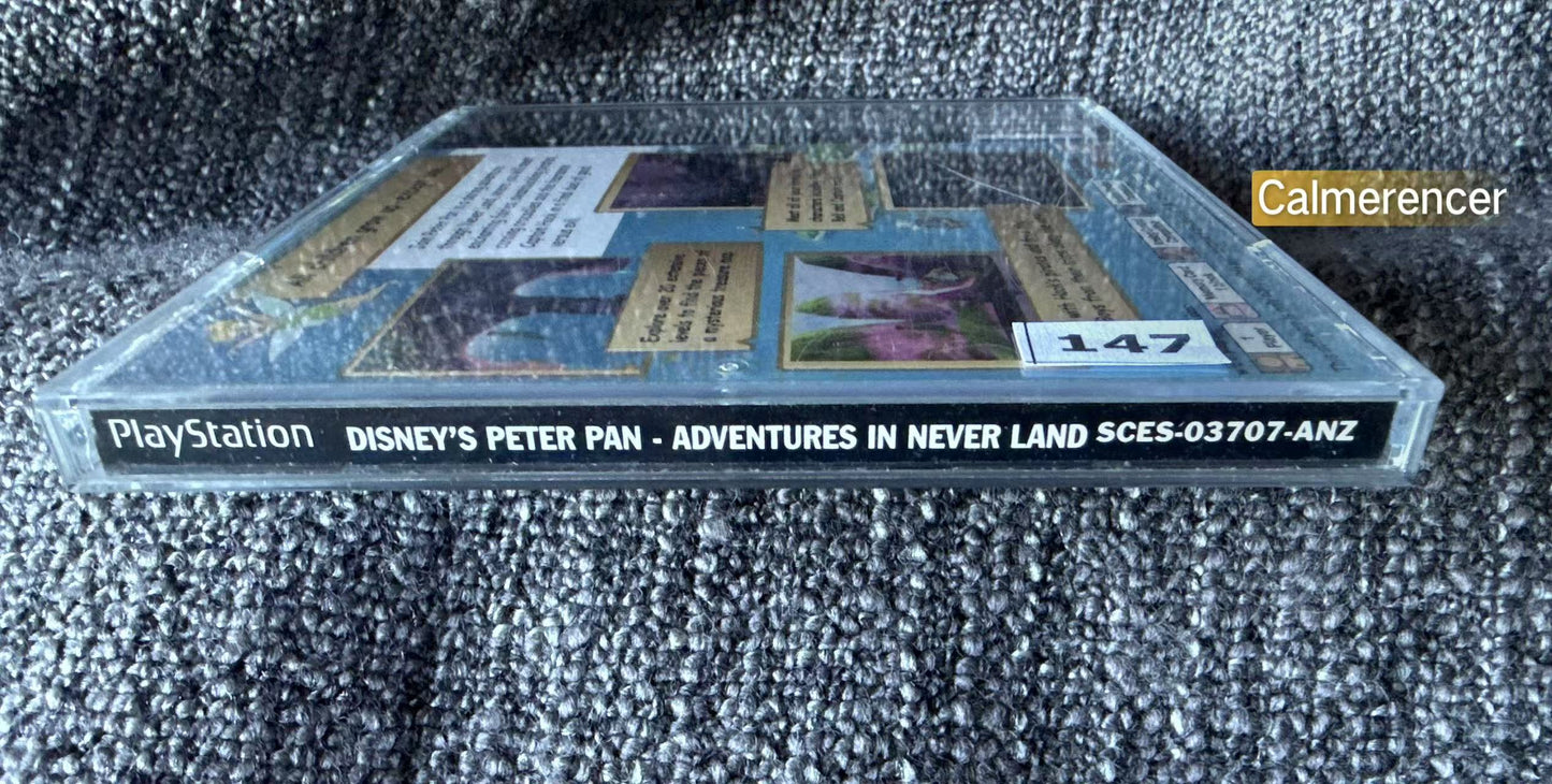 Peter Pan Adventures in Never Land - Sony Playstation One (PS1) Game