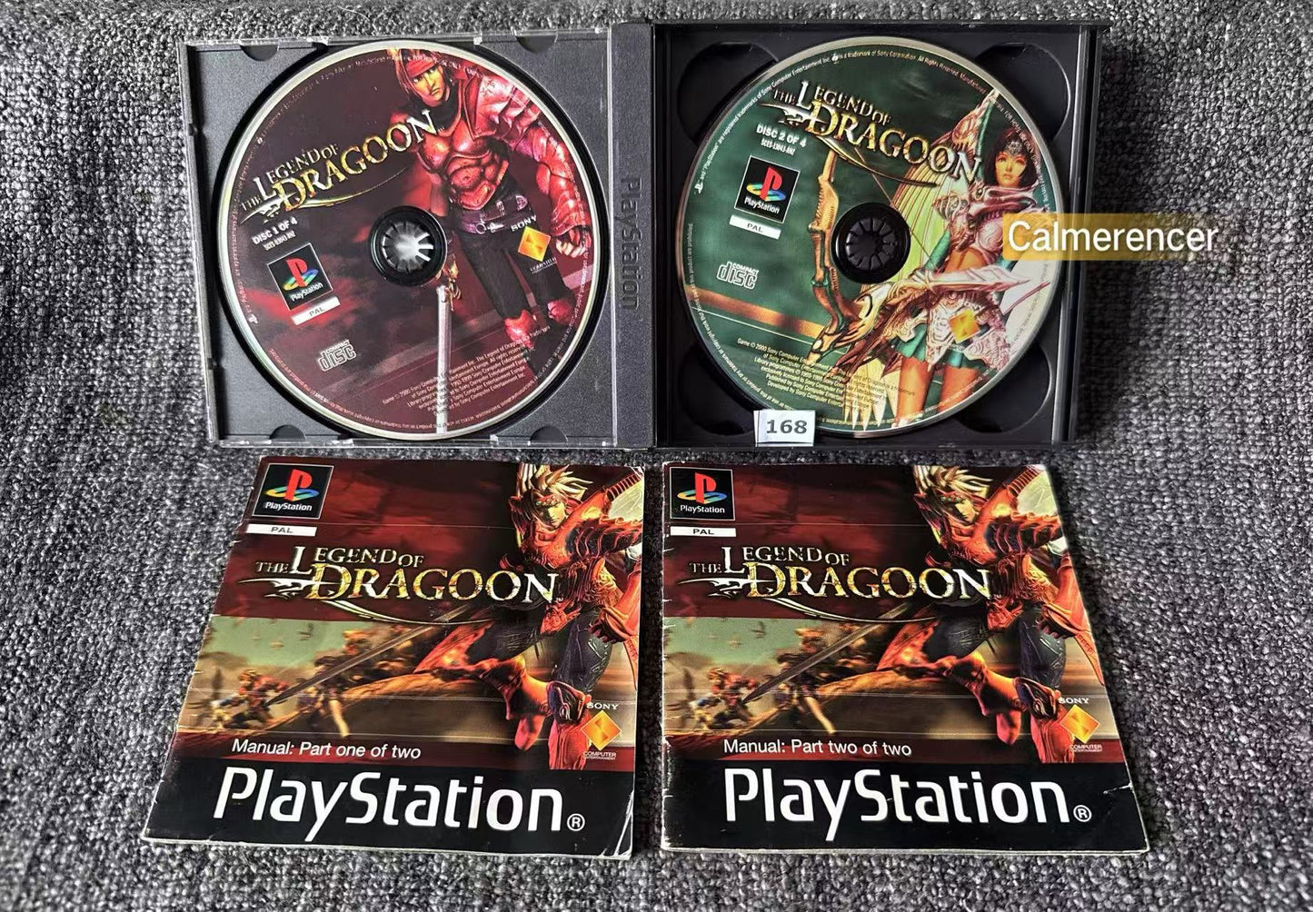 The Legend of Dragoon - Sony Playstation One (PS1) Game