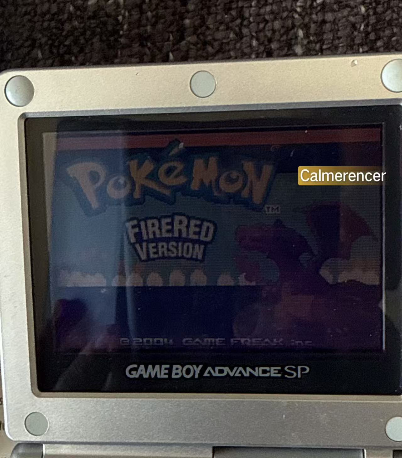 Pokemon Fire Red Version Boxed Game -Nintendo Gameboy Advance GBA - Pal Version