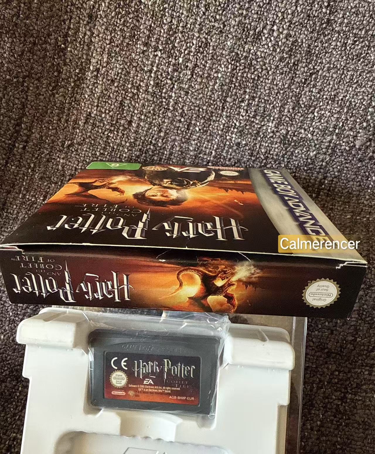 Harry Potter And The Goblet Of Fire Boxed Game -Nintendo Gameboy Advance GBA - Pal Version