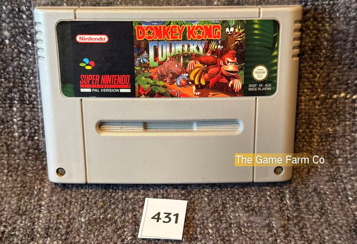 Donkey Kong Country Super Nintendo (SNES) Loose Used PAL Version