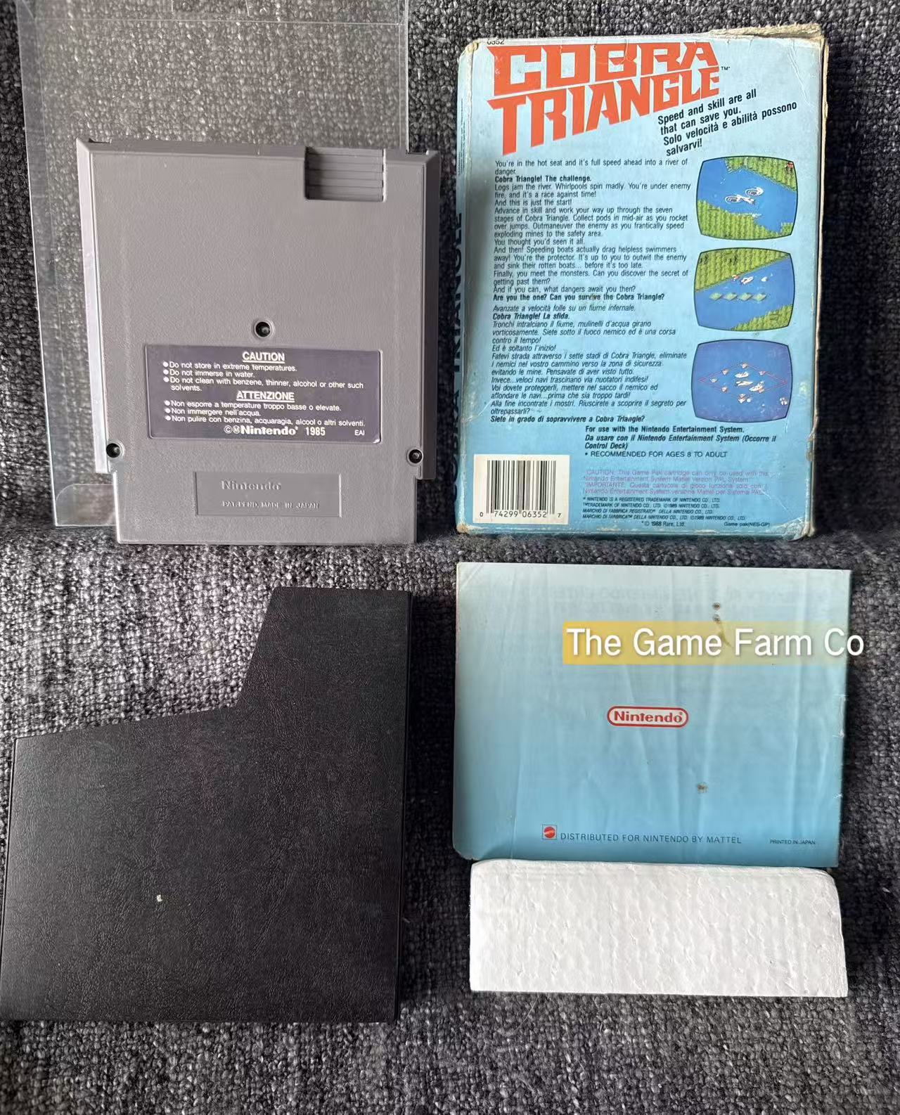 Cobra Triangle Boxed Game - Nes - Nintendo / Entertainment System - Pal Version