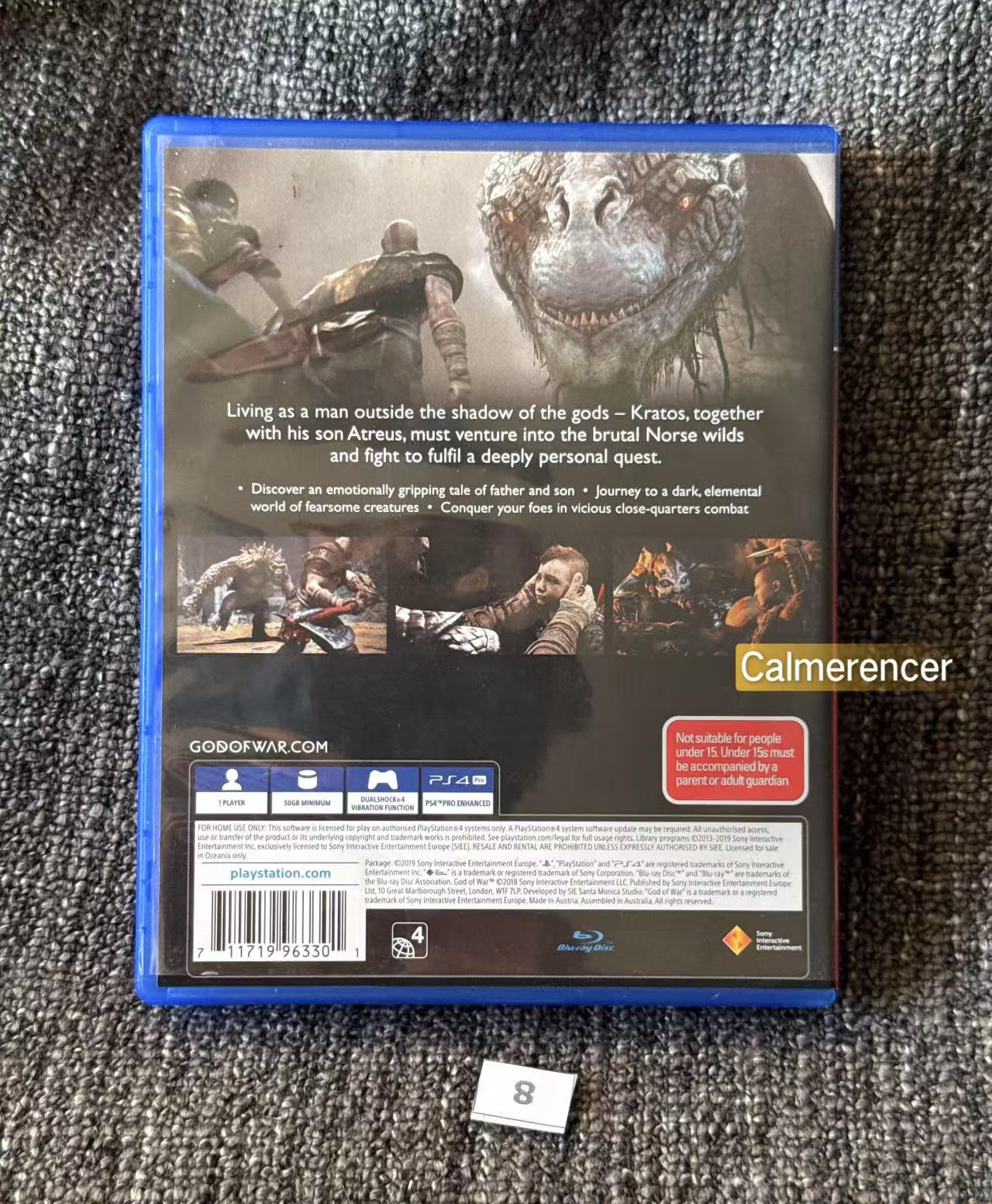 God Of War - Sony Playstation 4 (PS4) Game