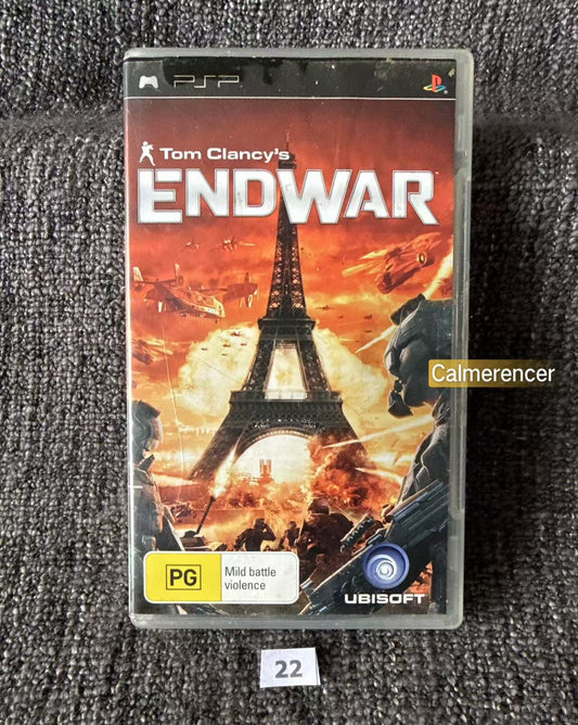 Tom Clancy's End War PSP Game - PlayStation Portable