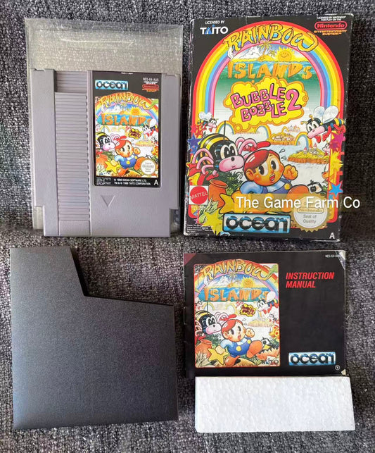 Rainbow Island Boxed Game - Nes - Nintendo / Entertainment System - Pal Version