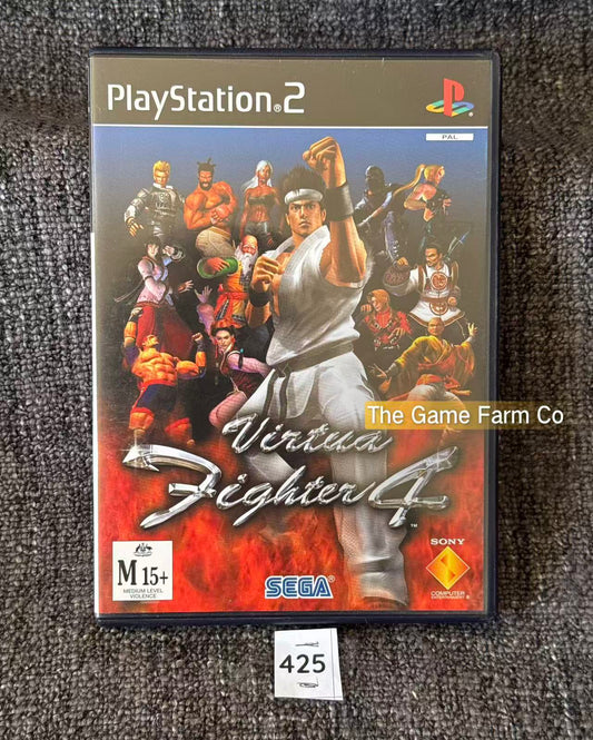 Virtua Fighter 4 PS2 Physical Game CIB PAL Tested Used Mint Condition