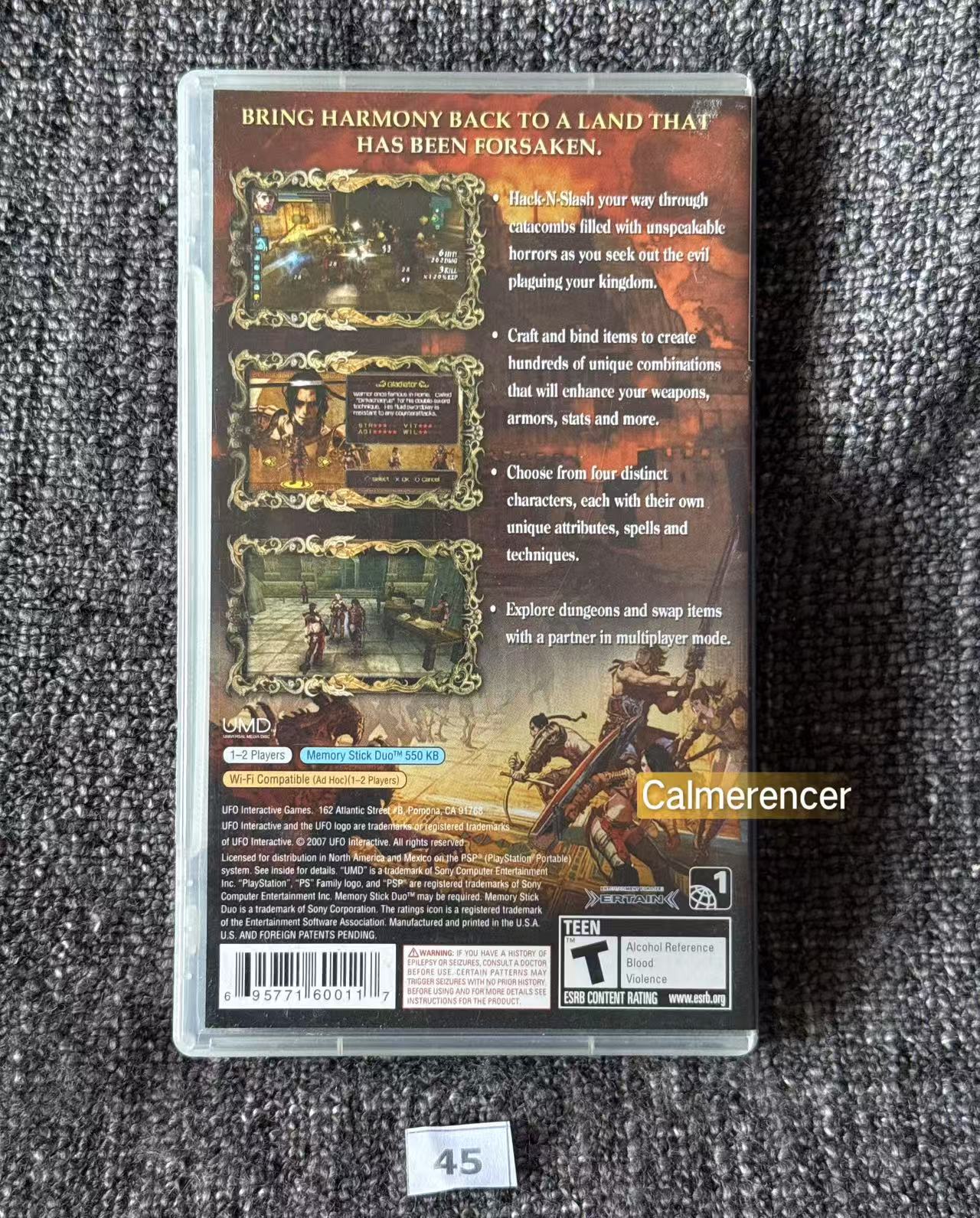 Warriors Of The Lost Empire PSP Game - PlayStation Portable