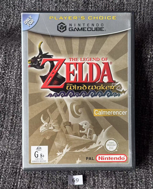 The Legend Of Zelda The Wind Waker Game -No manual - Nintendo Gamecube - Pal Version