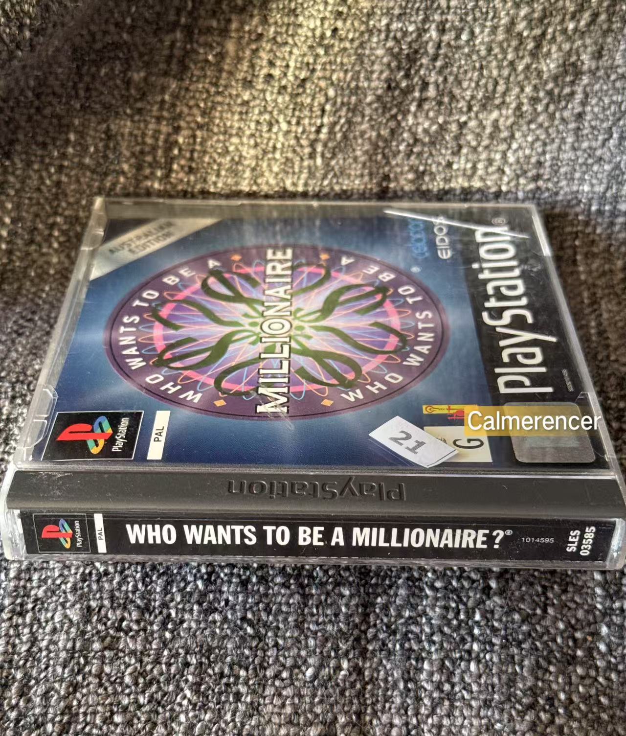 Who Wants To Be A Millionaire - Sony Playstation One (PS1) Game