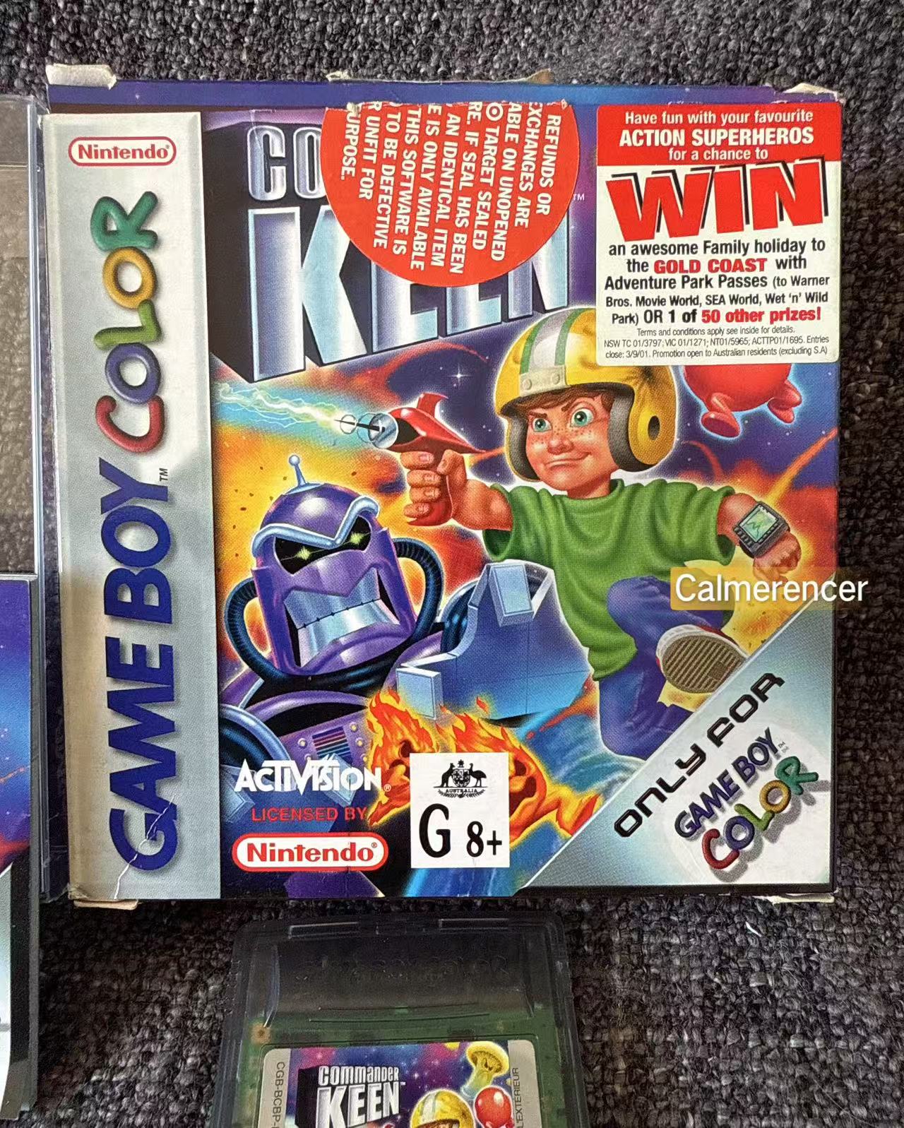Commander Keen Boxed Game - Nintendo Gameboy Color