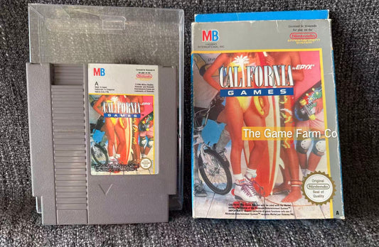 California Games Boxed Game - Nes - Nintendo / Entertainment System - Pal Version