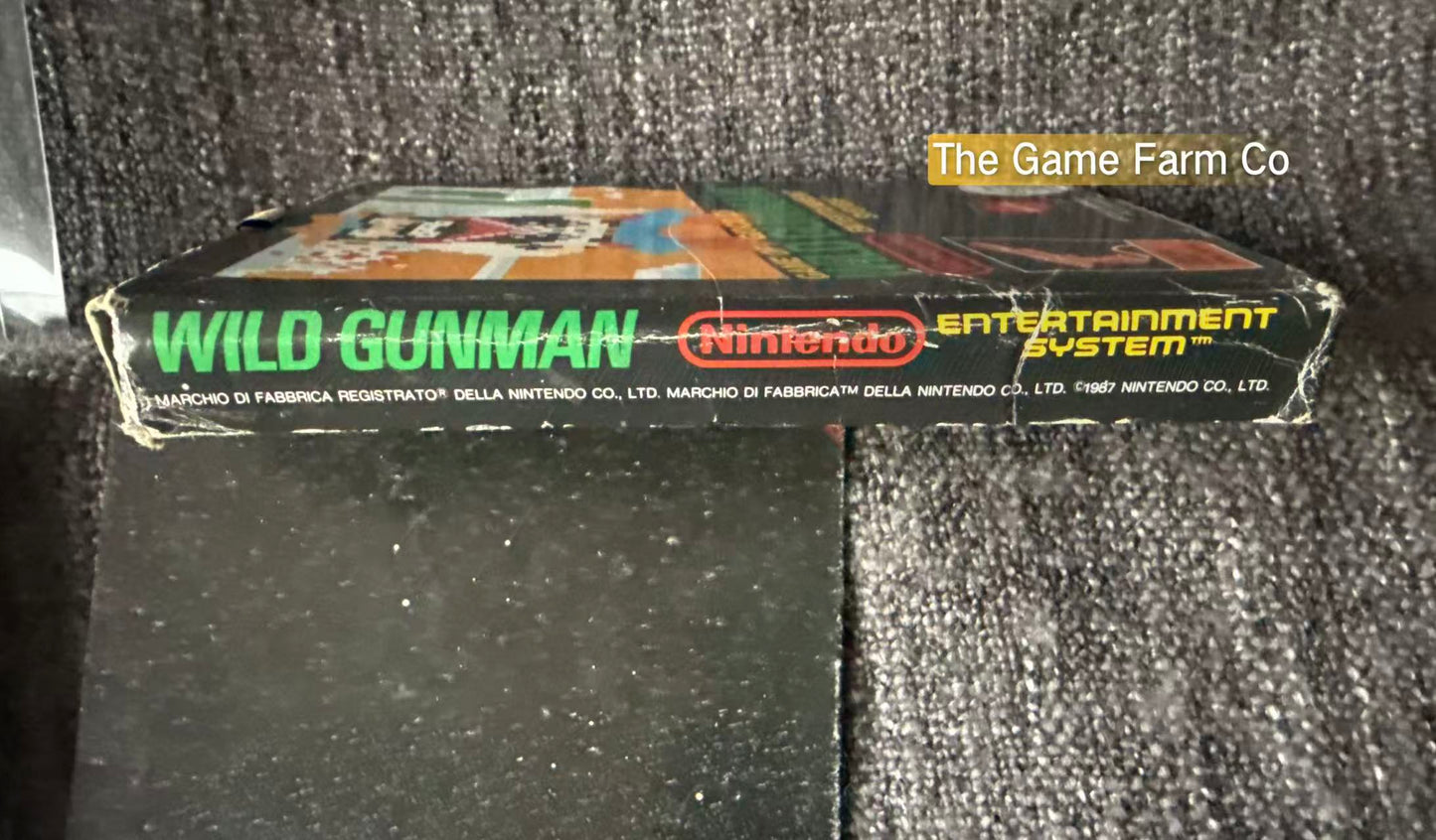 Wild Gunman Boxed Game - Nes - Nintendo / Entertainment System - Pal Version