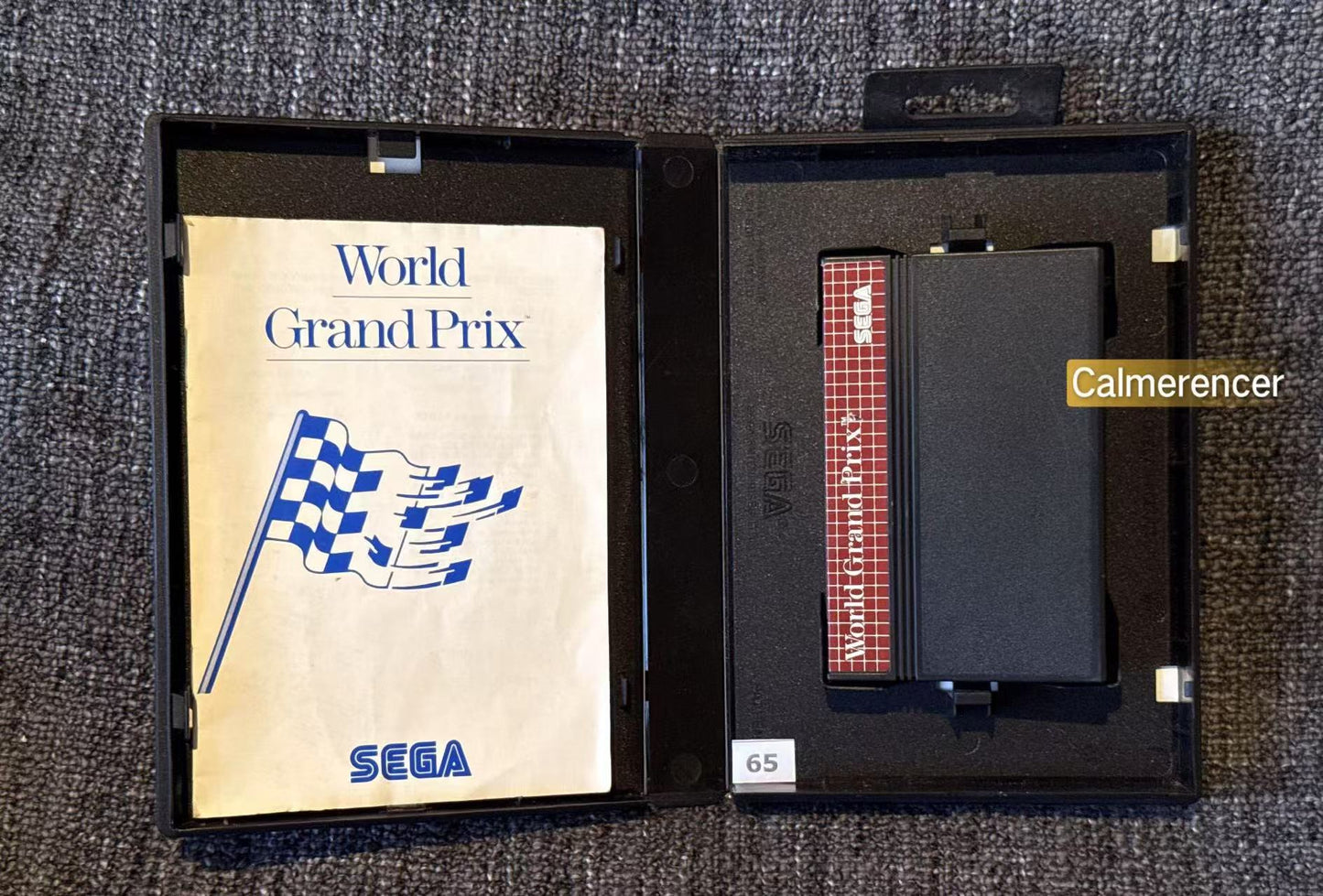 World Grand Prix Game - Sega Master System