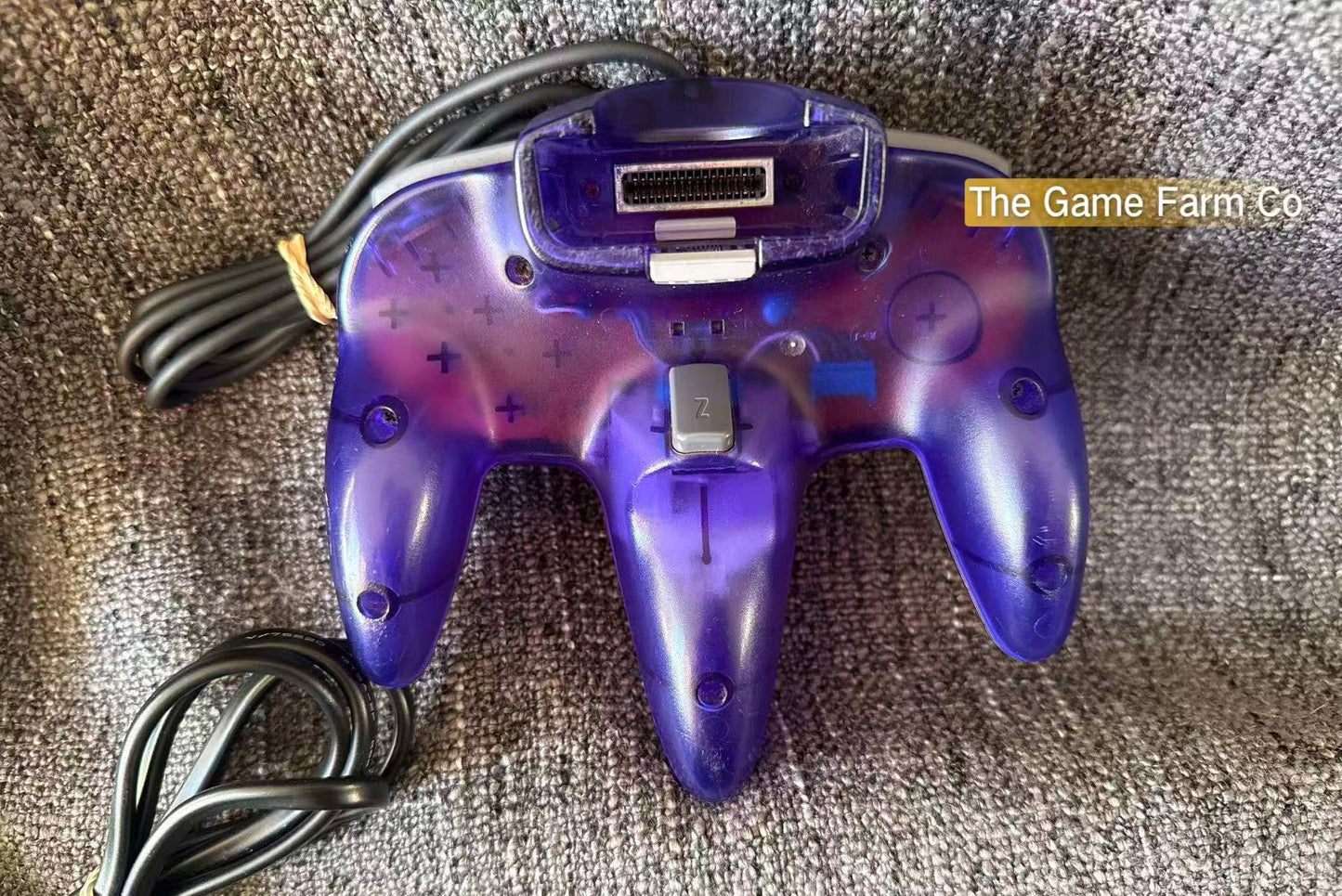 Grape Purple Funtastic Nintendo 64 Console Bundle N64 Tested Excellent Condition