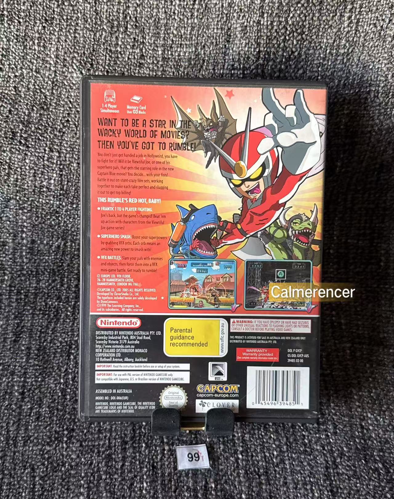 Viewtiful Joe Bundle  (3x Games- Mint like discs) - Nintendo Gamecube - Pal Version