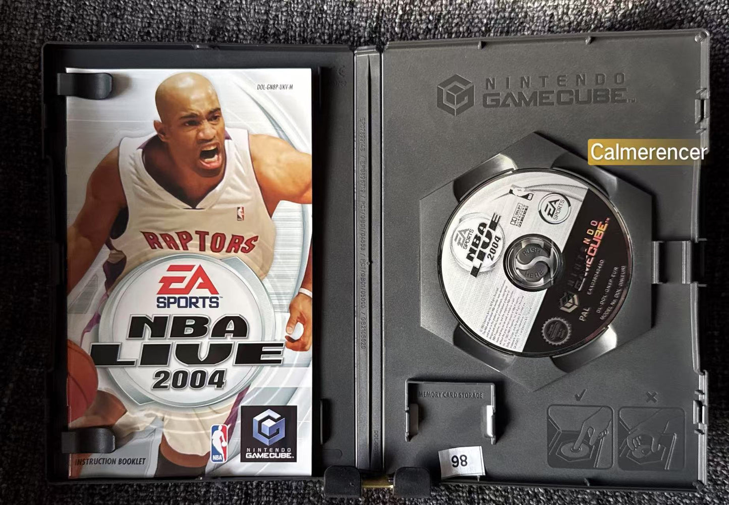 NBA Live 2004 Game - Nintendo Gamecube - Pal Version