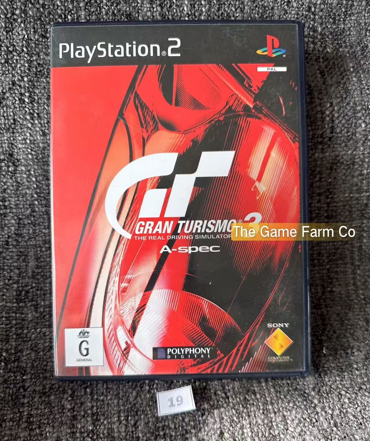 Gran Turismo 3: A-Spec PlayStation 2 Racing Simulation Game- Sony PlayStation 2 (PS2)