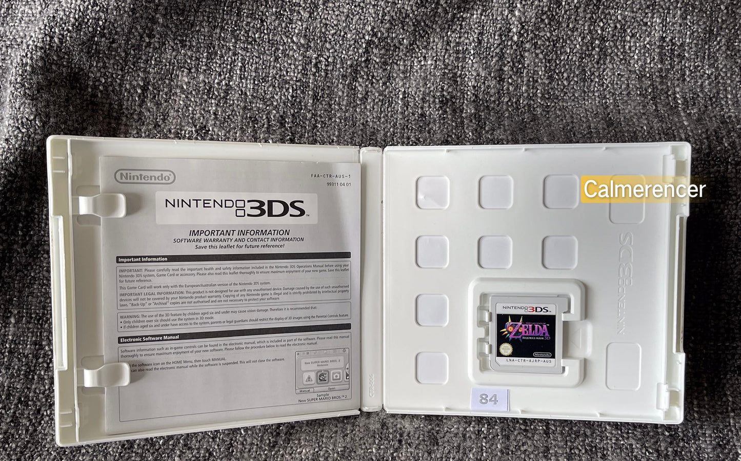 The Legend Of Zelda Majoras Mask Game Nintendo 3DS