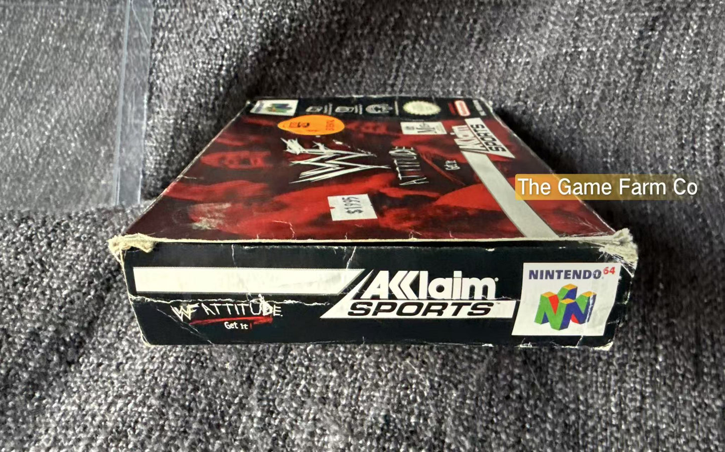 WWF Attitude Game Boxed - Nintendo 64 / N64 - Pal Version