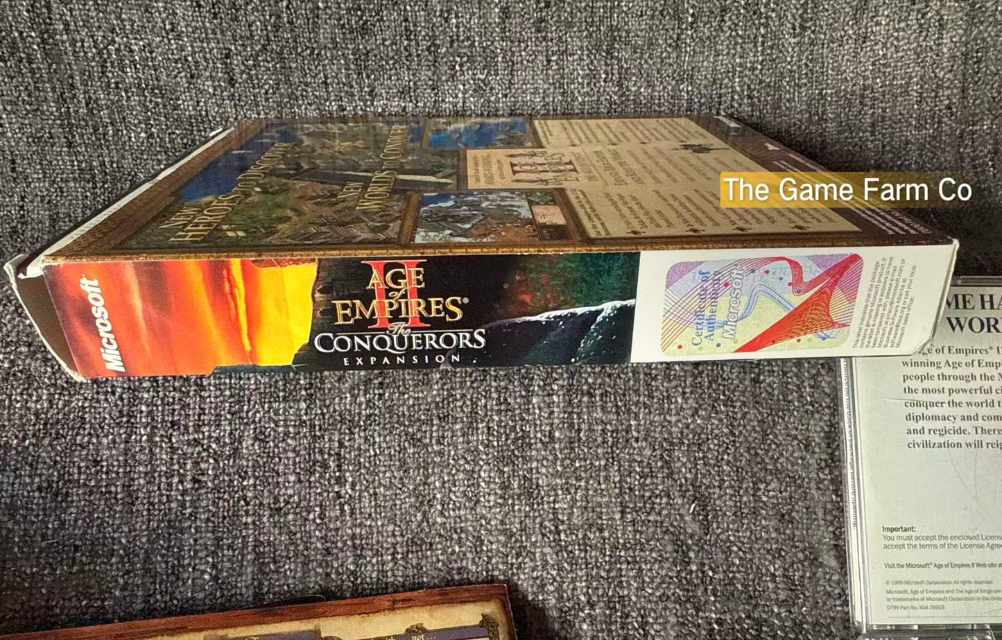 Age of Empires 2  The Conquerors Expansion pack - PC - CD ROM - Big Box