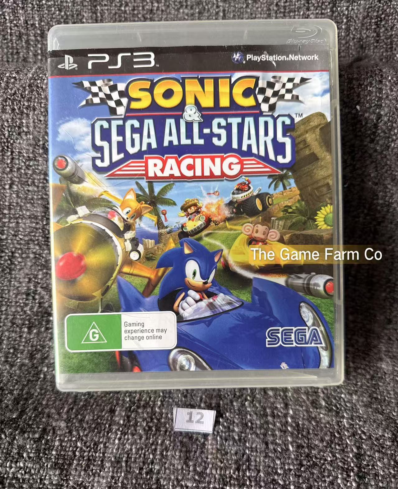 Sonic Sega All-Stars Racing Game - PS3 - Sony Playstation 3