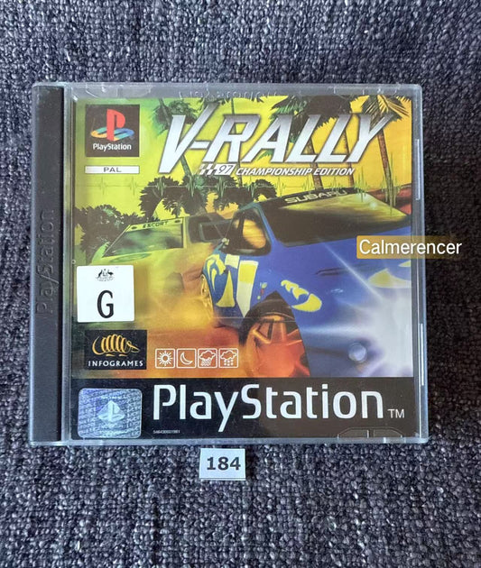 V-Rally - Sony Playstation One (PS1) Game