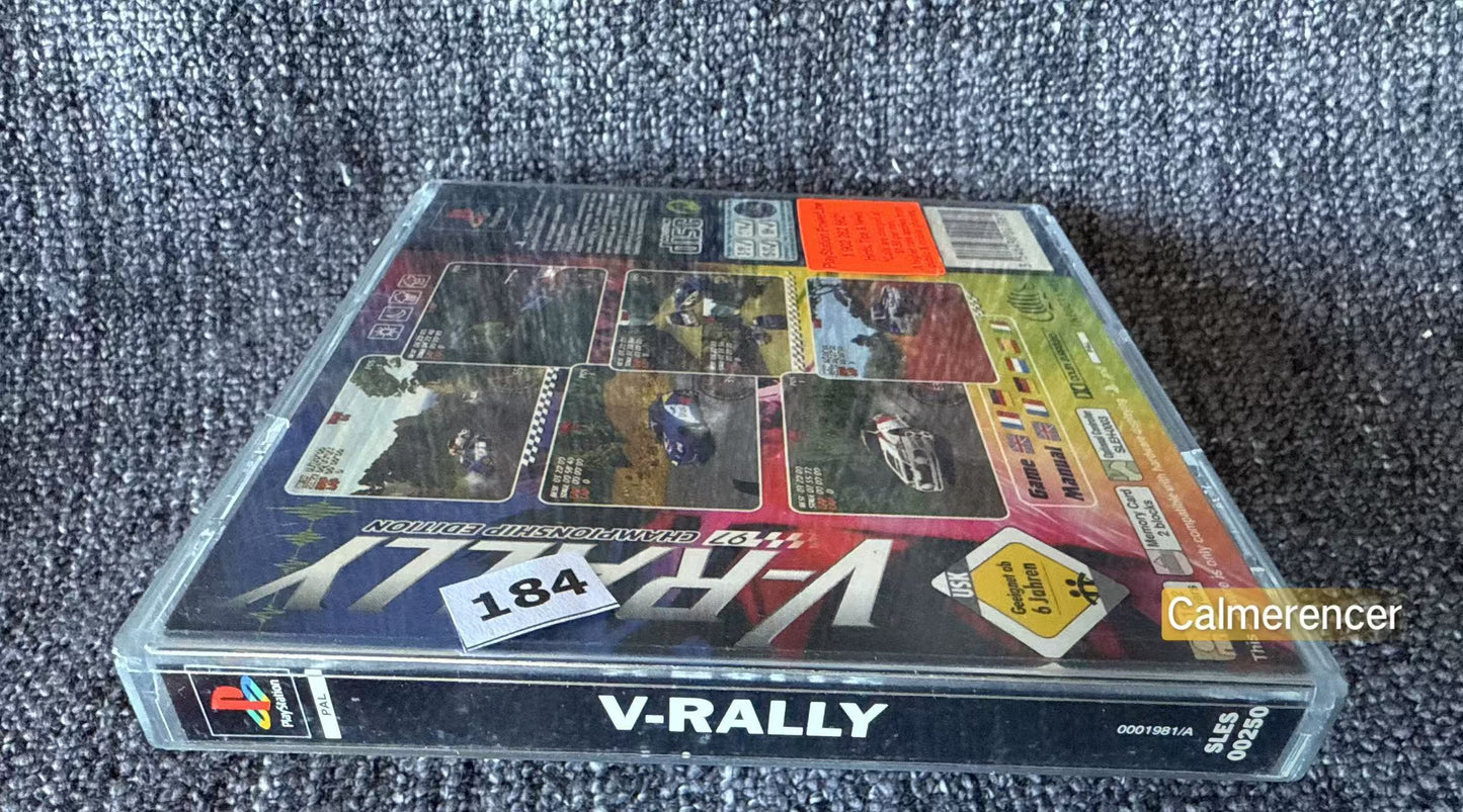 V-Rally - Sony Playstation One (PS1) Game