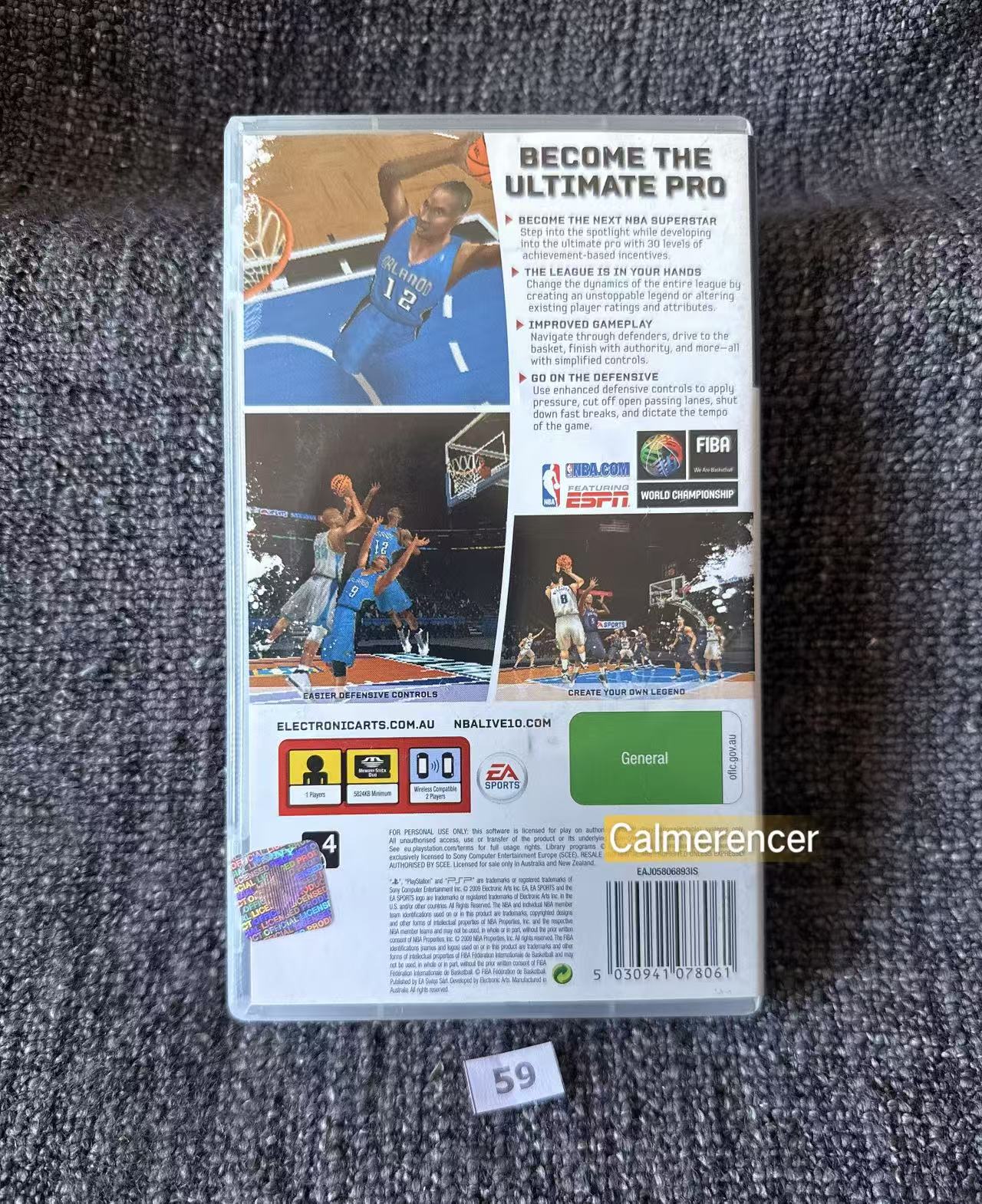 NBA Live 10 PSP Game - PlayStation Portable